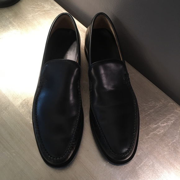 SOLD on eBay! Ferragamo Blue Sole Loafers - Picture 7 of 8